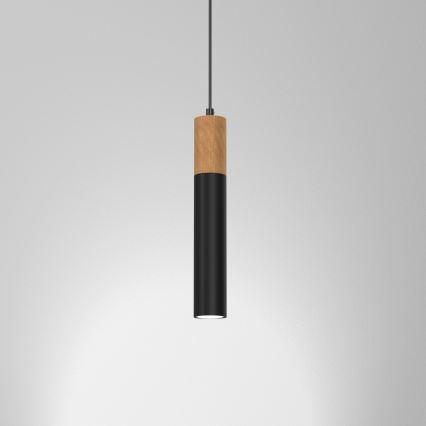 Chandelier on a string CASSA 1xGU10/60W/230V black