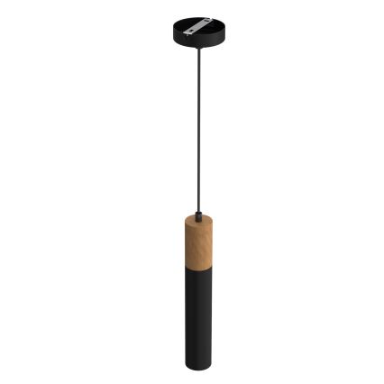 Chandelier on a string CASSA 1xGU10/60W/230V black