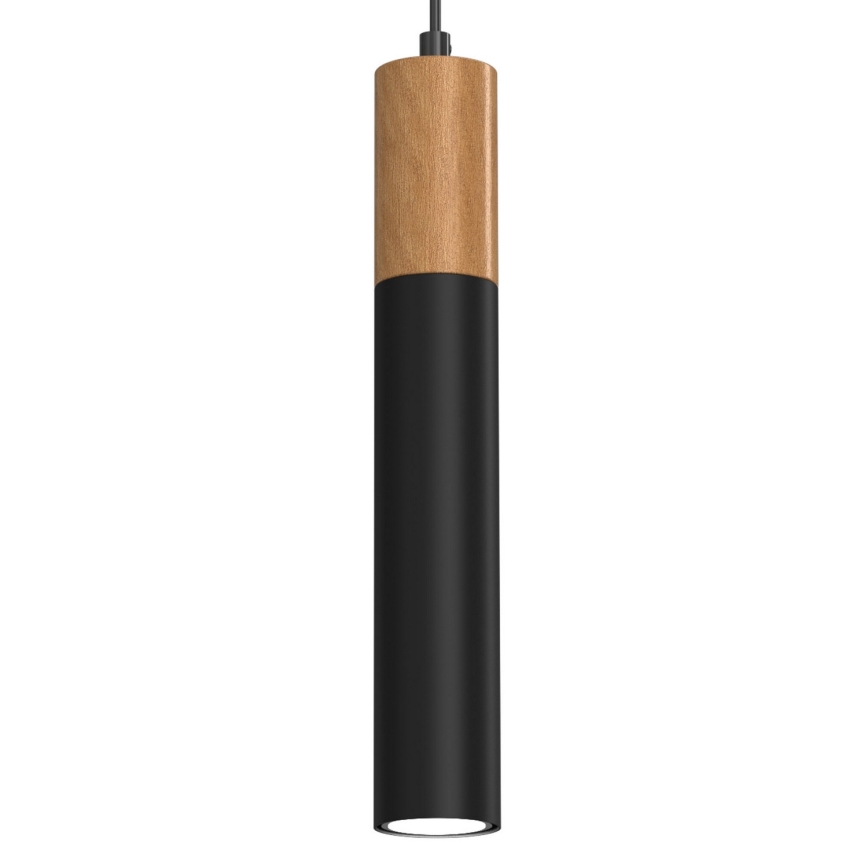 Chandelier on a string CASSA 1xGU10/60W/230V black
