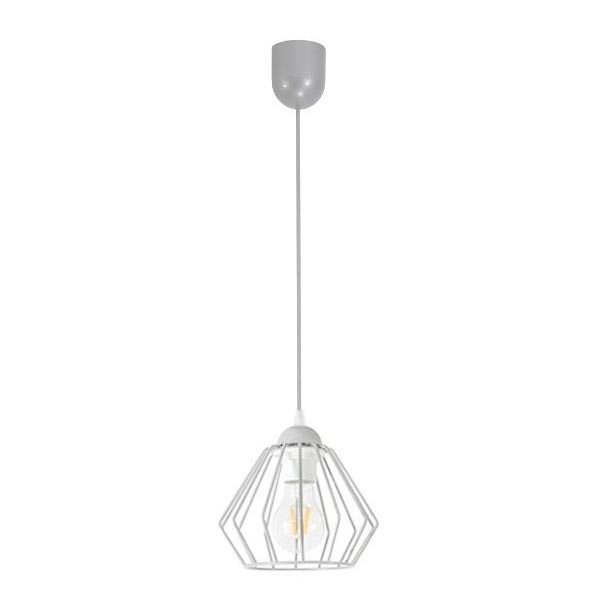 Chandelier on a string CEED 1xE27/60W/230V grey