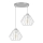 Chandelier on a string CEED 2xE27/60W/230V