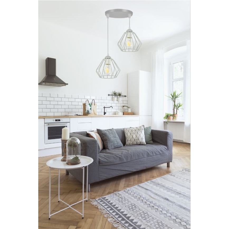 Chandelier on a string CEED 2xE27/60W/230V