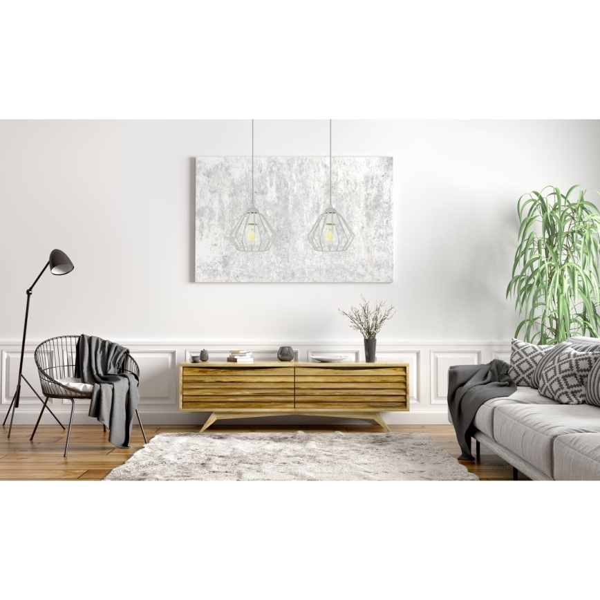 Chandelier on a string CEED 2xE27/60W/230V