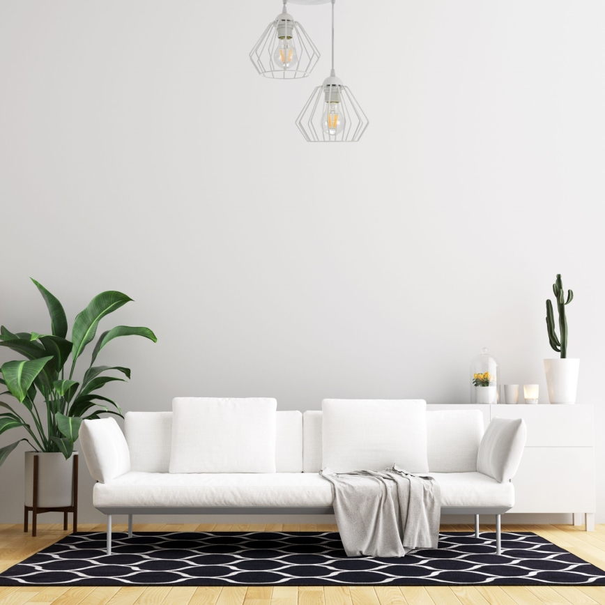 Chandelier on a string CEED 2xE27/60W/230V
