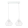 Chandelier on a string CEED 2xE27/60W/230V