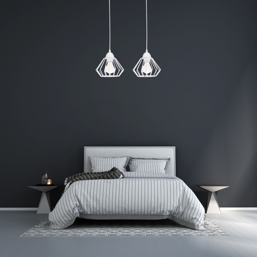 Chandelier on a string CEED 2xE27/60W/230V
