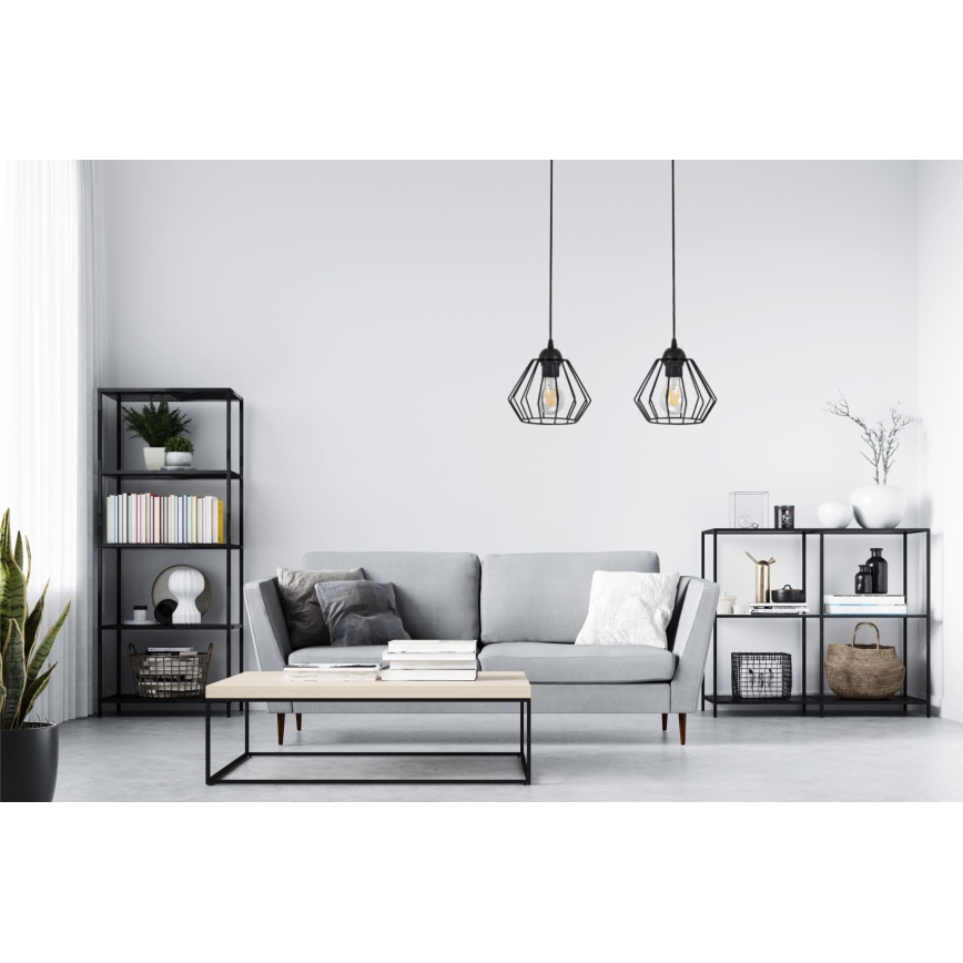 Chandelier on a string CEED 2xE27/60W/230V