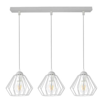 Chandelier on a string CEED 3xE27/60W/230V grey