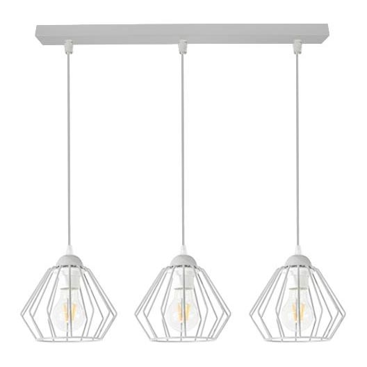 Chandelier on a string CEED 3xE27/60W/230V grey