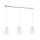 Chandelier on a string CEED 3xE27/60W/230V white