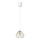 Chandelier on a string CEED GOLD 1xE27/60W/230V d. 17,5 cm white/gold