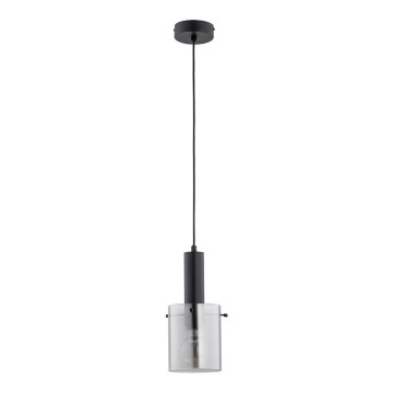 Chandelier on a string CELIA 1xE27/60W/230V black