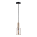 Chandelier on a string CELIA 1xE27/60W/230V gold
