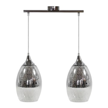 Chandelier on a string CELIA 2xE27/60W/230V