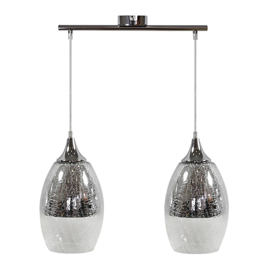 Chandelier on a string CELIA 2xE27/60W/230V