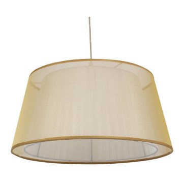 Chandelier on a string CHARLIE 1xE27/60W/230V beige