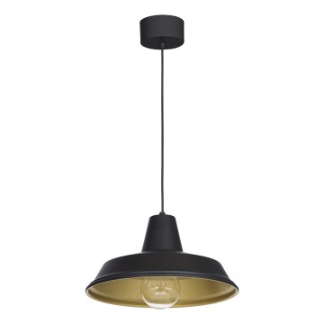 Chandelier on a string CLASS 1xE27/15W/230V black