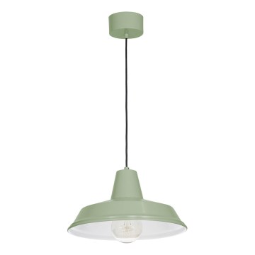 Chandelier on a string CLASS 1xE27/15W/230V green