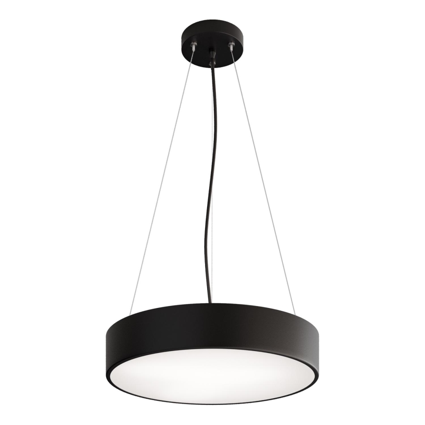 Chandelier on a string CLEO 3xE27/24W/230V d. 40 cm black