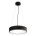 Chandelier on a string CLEO 3xE27/24W/230V d. 40 cm black
