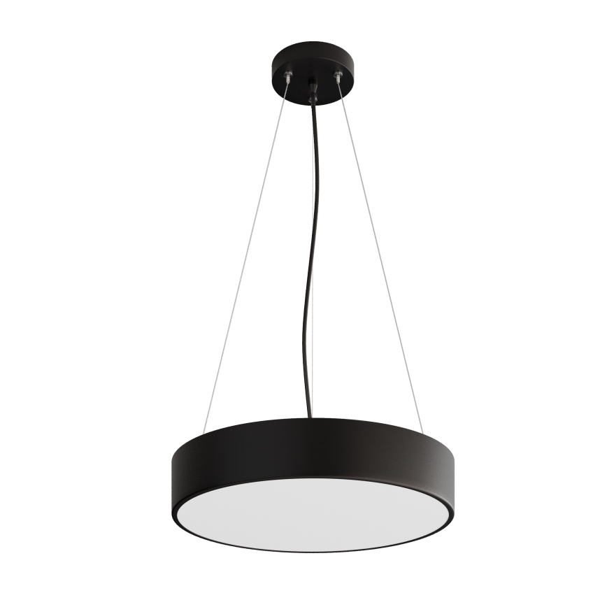 Chandelier on a string CLEO 3xE27/24W/230V d. 40 cm black