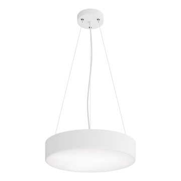 Chandelier on a string CLEO 3xE27/24W/230V d. 40 cm white