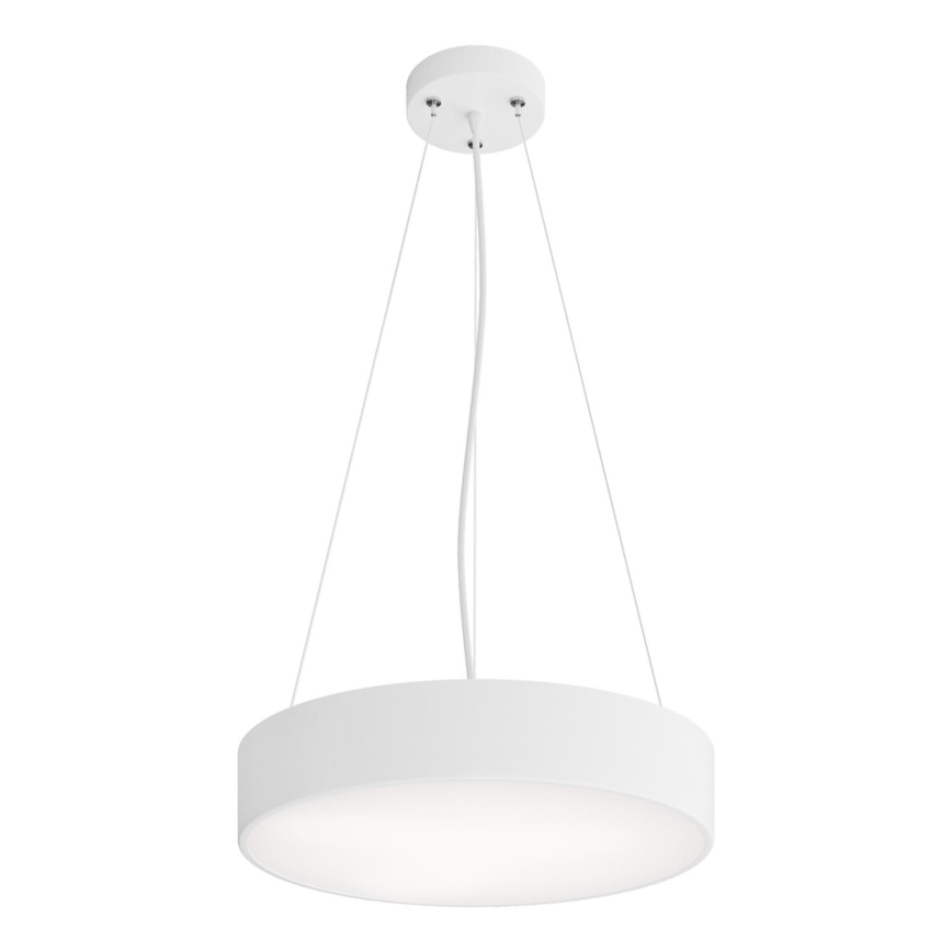 Chandelier on a string CLEO 3xE27/24W/230V d. 40 cm white