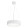 Chandelier on a string CLEO 3xE27/24W/230V d. 40 cm white