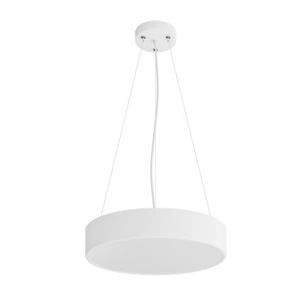 Chandelier on a string CLEO 3xE27/24W/230V d. 40 cm white