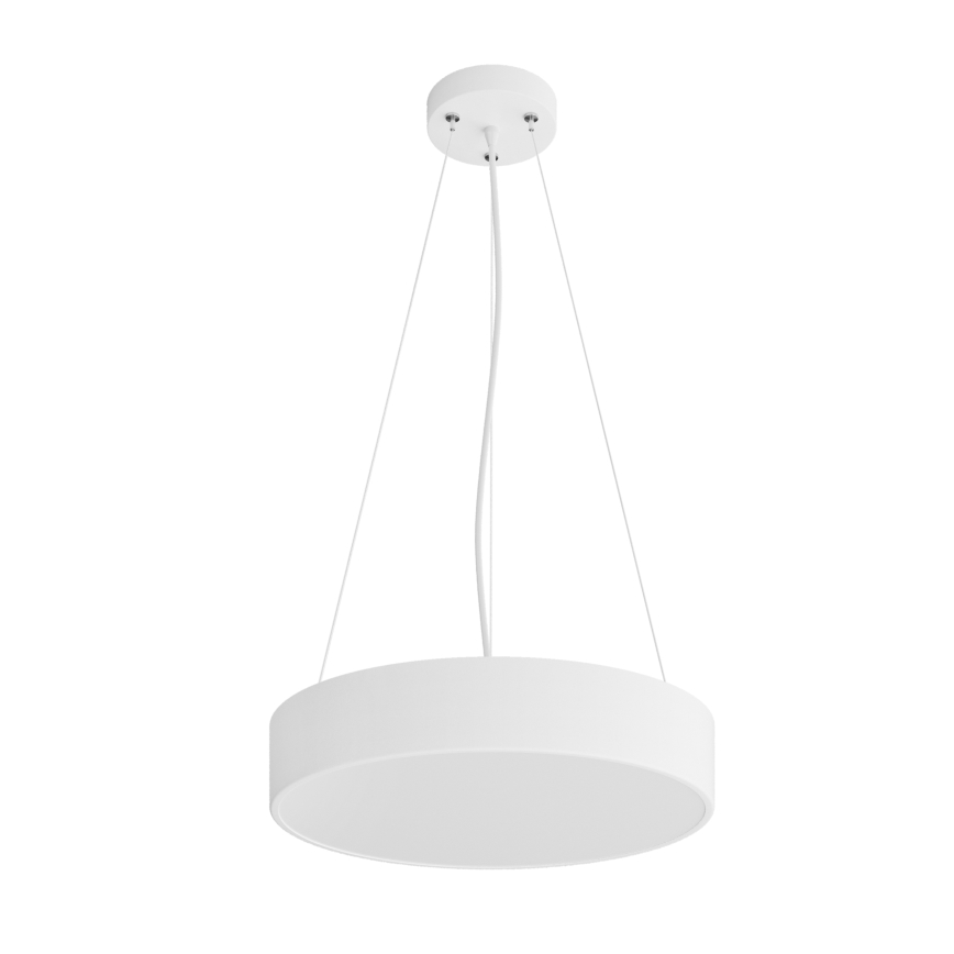 Chandelier on a string CLEO 3xE27/24W/230V d. 40 cm white