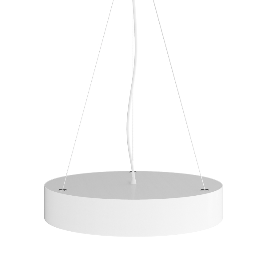 Chandelier on a string CLEO 3xE27/24W/230V d. 40 cm white