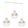 Chandelier on a string CLIF 3xE27/60W/230V