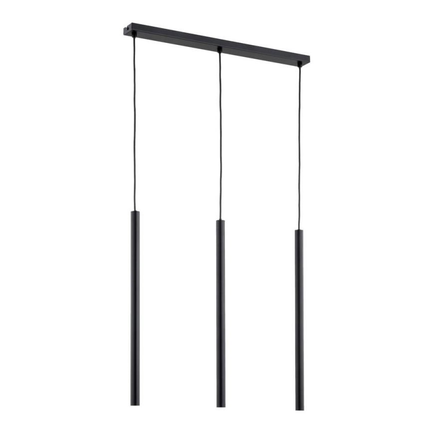 Chandelier on a string COLLET 3xG9/40W/230V black