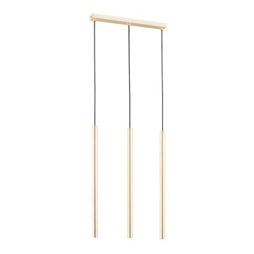 Chandelier on a string COLLET 3xG9/40W/230V gold