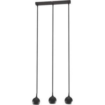 Chandelier on a string COLM 3xGU10/30W/230V black