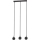 Chandelier on a string COLM 3xGU10/30W/230V black