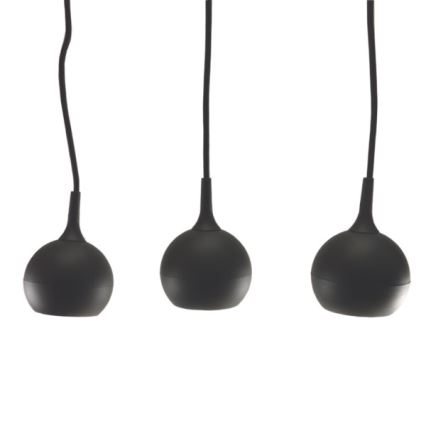 Chandelier on a string COLM 3xGU10/30W/230V black