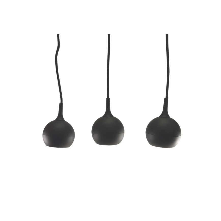 Chandelier on a string COLM 3xGU10/30W/230V black