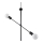 Chandelier on a string CONCEPT 2xE27/60W/230V