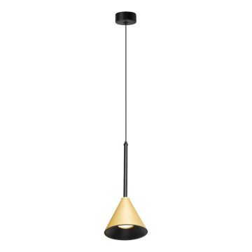Chandelier on a string CONE 1xGU10/10W/230V gold/black