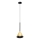 Chandelier on a string CONE 1xGU10/10W/230V gold/black
