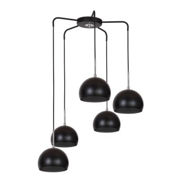 Chandelier on a string COOL 5xE27/60W/230V