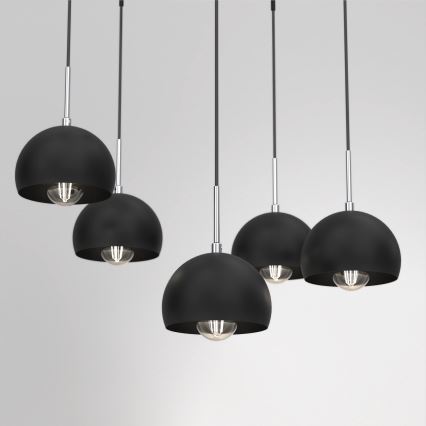 Chandelier on a string COOL 5xE27/60W/230V