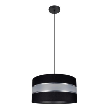 Chandelier on a string CORAL 1xE27/60W/230V black