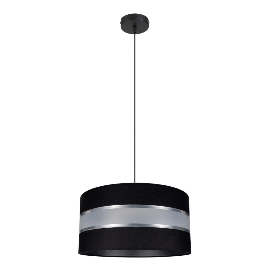 Chandelier on a string CORAL 1xE27/60W/230V black
