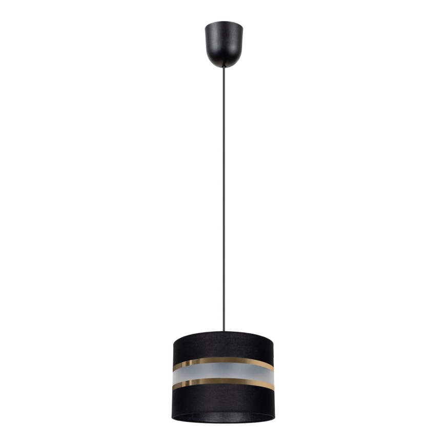 Chandelier on a string CORAL 1xE27/60W/230V black