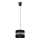 Chandelier on a string CORAL 1xE27/60W/230V black