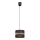 Chandelier on a string CORAL 1xE27/60W/230V d. 20 cm brown