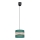 Chandelier on a string CORAL 1xE27/60W/230V d. 20 cm green