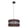 Chandelier on a string CORAL 1xE27/60W/230V d. 40 cm brown